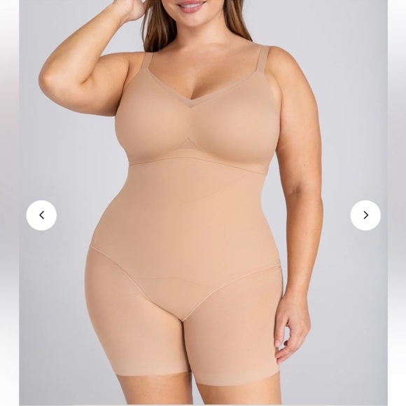 Honeylove Sculptwear Super Power Short Size 2XL in Beige NWT Brand New Shapewear - Picture 3 of 10